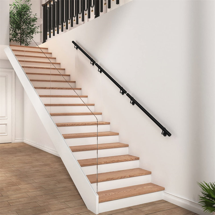 Extension 3.3FT Stair Railing Steel Hand Railings for Stairs Indoor